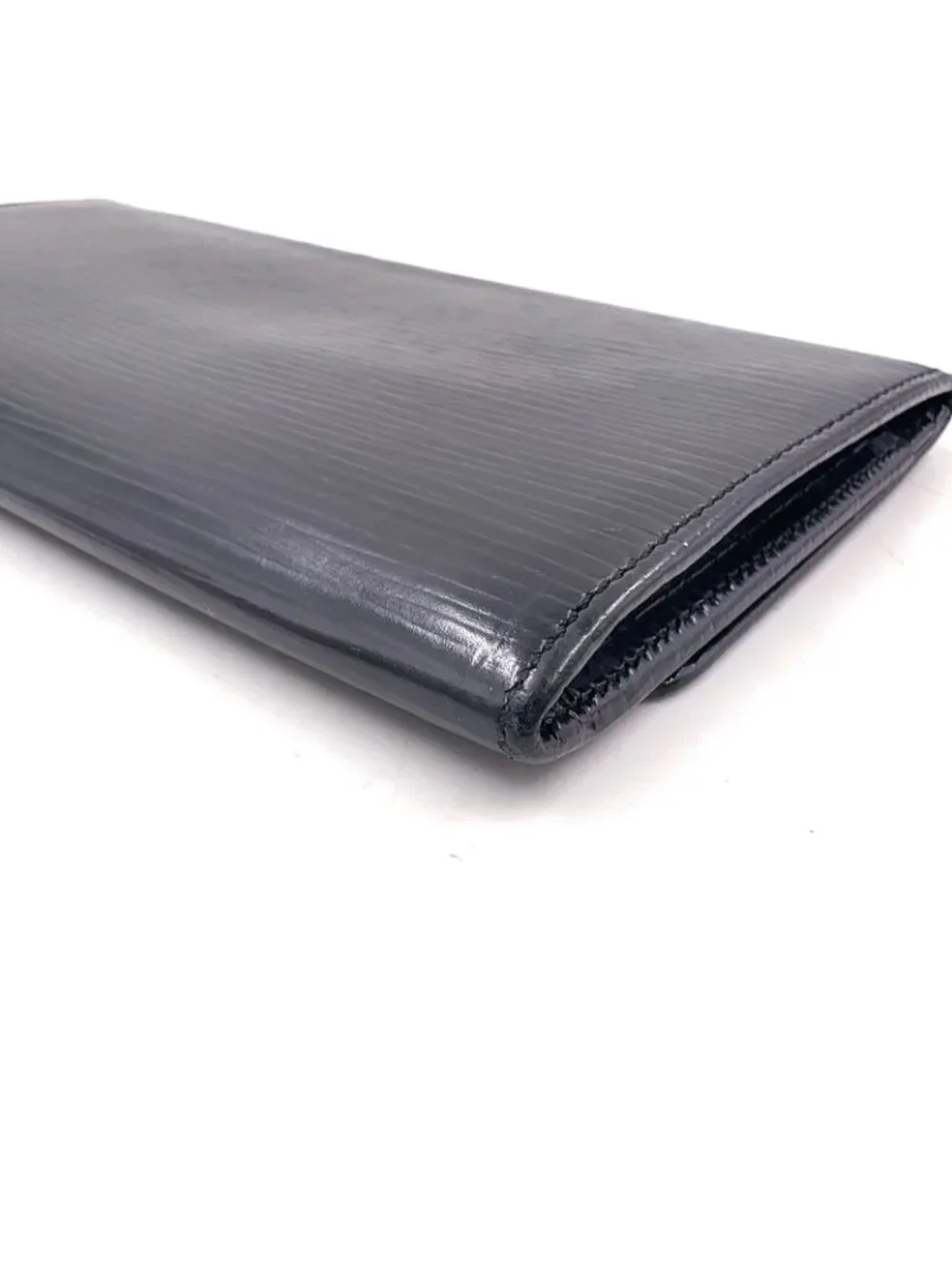 Louis Vuitton Porto en Epi Leather Black Billfold Wallet